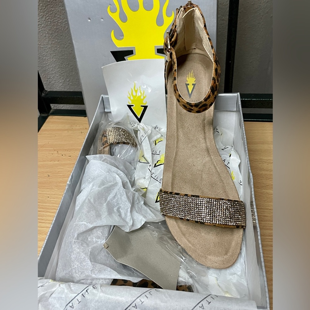 NWT | Very Volatile | Style Gracelee | Leopard Print Espadrilles